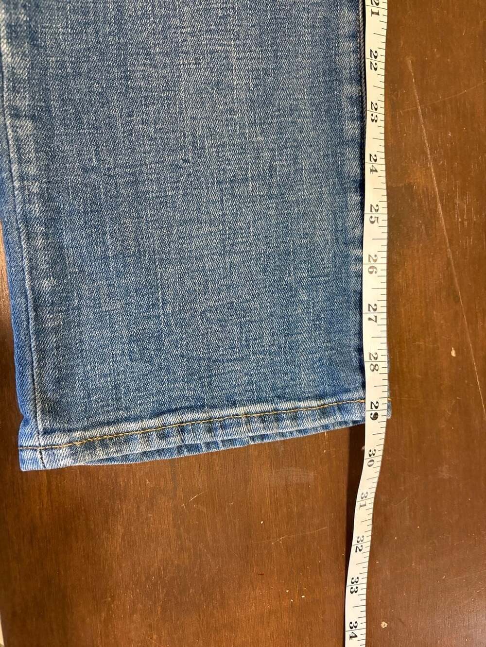 Lauren Ralph Lauren Women's Medium Wash Straight Leg Denim Jeans - Picture 8 of 8